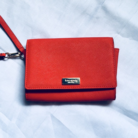kate spade Handbags - Kate Spade Red Wallet/Wristlet